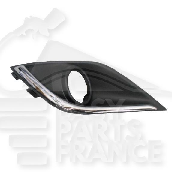 GRILLE DE PC AVG A/EMPL AB & MOULURE CHROMEE Pour MITSUBISHI OUTLANDER - MT104 08/15→08/18