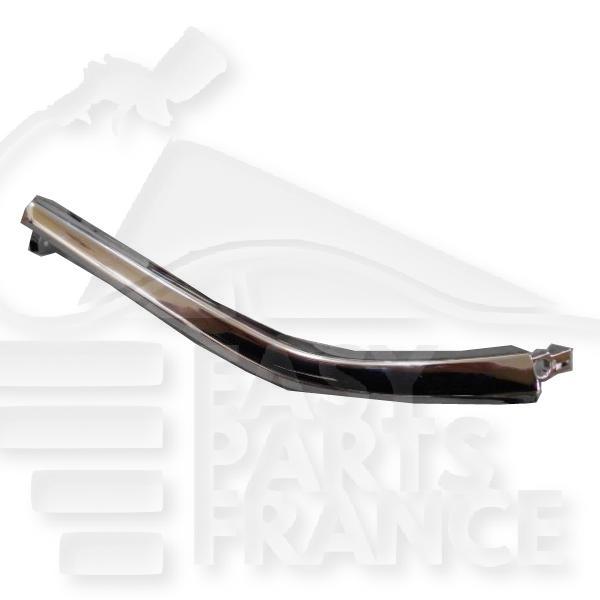 MOULURE CHROMEE SUP DE GRILLE DE PC AVD A/EMPL AB Pour MITSUBISHI OUTLANDER - MT104 08/15→08/18