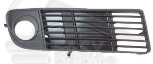 GRILLE DE PC AVD NOIRE > 09/99 Pour AUDI A6 - AD091 07/97→05/01