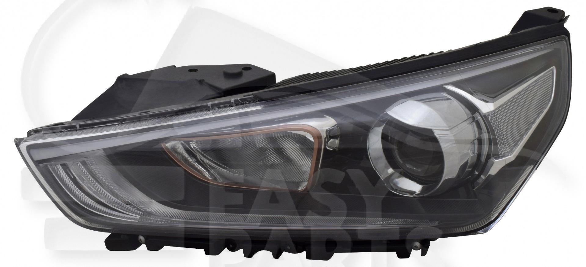 OPT G H7+HB3 ELECT A/MOTEUR fond BRONZE Pour HYUNDAI IONIC HYBRID - HY310 07/16→
