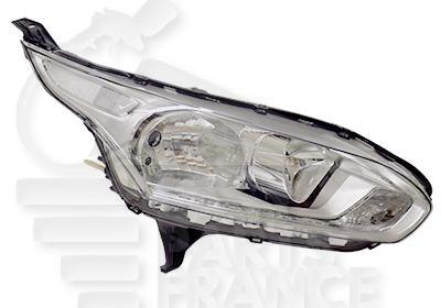 OPT D H7+H15 ELECT A/MOTEUR F/CHROME-BLANC & FEU BLANC Pour FORD TRANSIT CONNECT - FD183 10/13→04/18