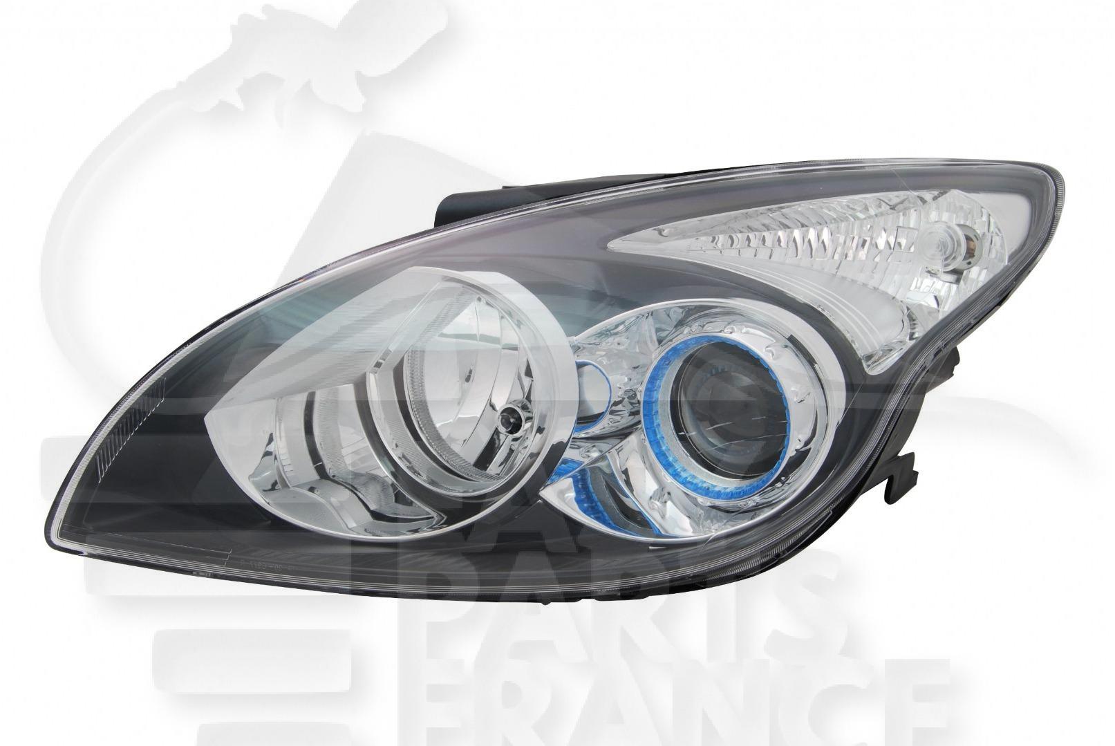 OPT G H1+H7 ELECT S/MOTEUR F/NOIR Pour HYUNDAI I-30 - HY251 07/10→04/12