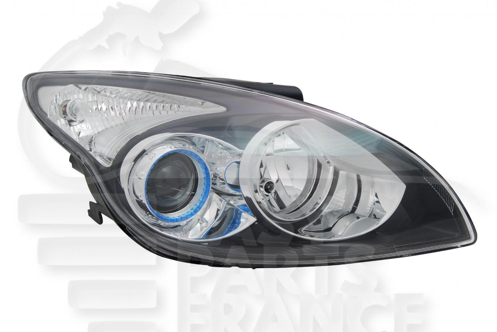 OPT D H1+H7 ELECT A/MOTEUR - F/NOIR Pour HYUNDAI I-30 - HY251 07/10→04/12