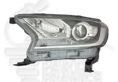 OPT G H11+HB3 +/- ELECT - S/MOTEUR - FEU BLANC - F/NOIR Pour FORD RANGER - FD169 10/15→01/19