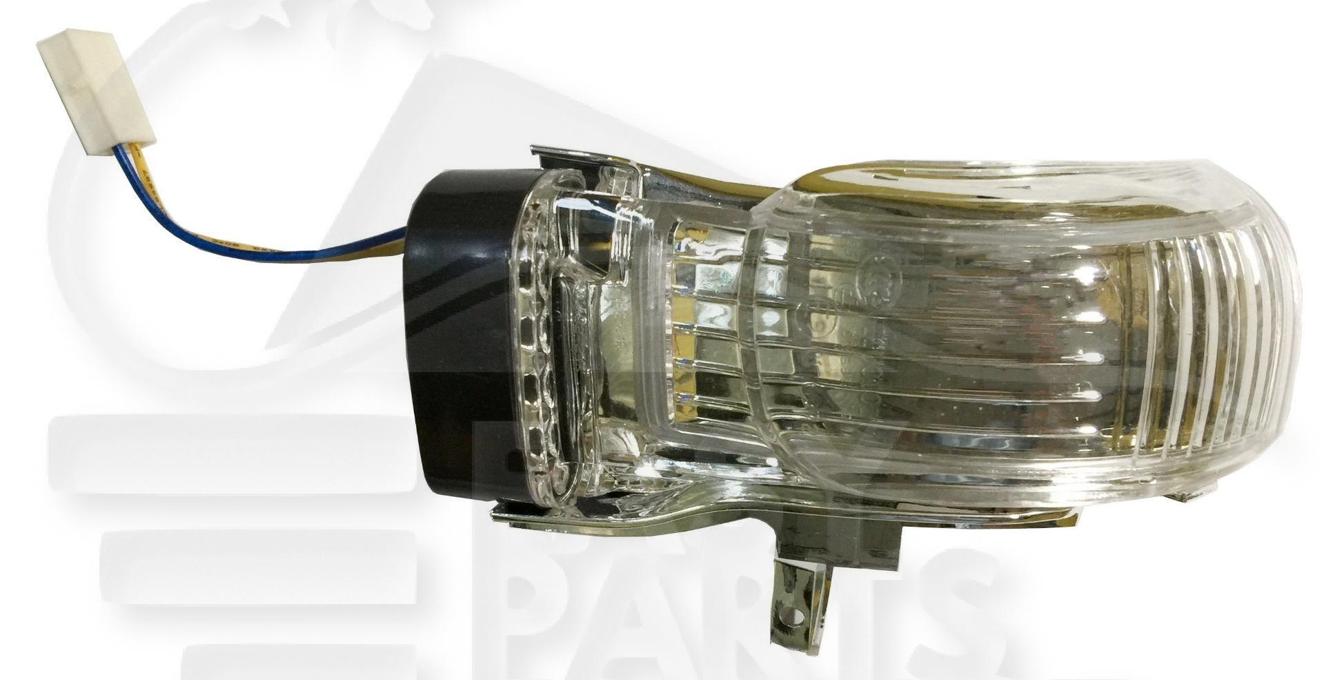 FEU DE RETRO G BLANC LED →05/09 Pour VOLKSWAGEN TOURAN - VO191 11/06→08/10