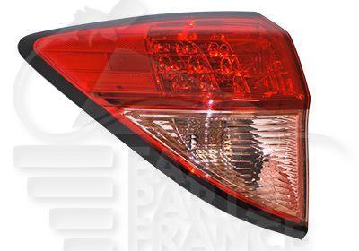 FEU ARG EXT ROUGE LED Pour HONDA HR-V - HD140 11/14→08/18