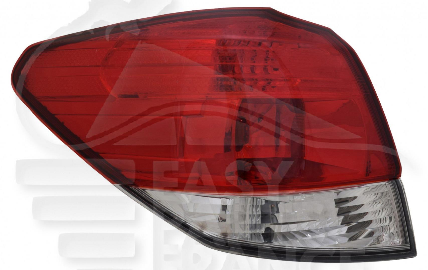 FEU ARG Pour SUBARU LEGACY - SB045 01/10→12/14