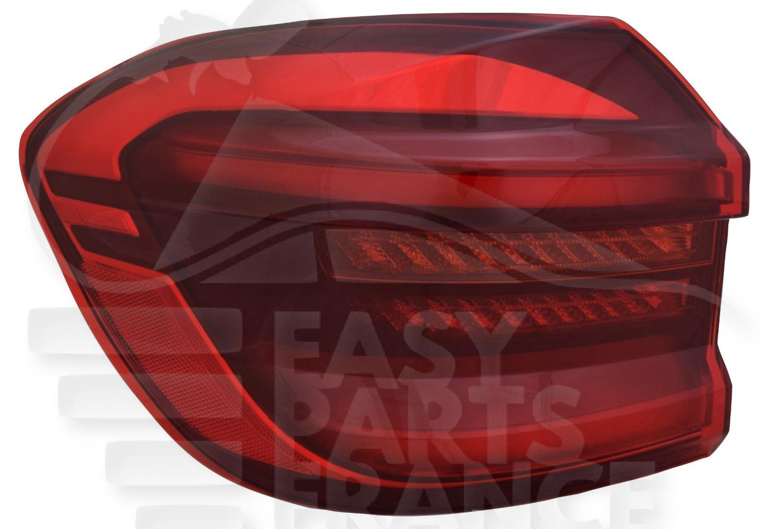 FEU ARG EXT FULL LED Pour BMW X3 G01 - BM116 07/17→08/21
