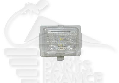 FEU DE PLAQUE AR LED Pour MERCEDES CLASSE C - W204 - ME071 09/11→11/13