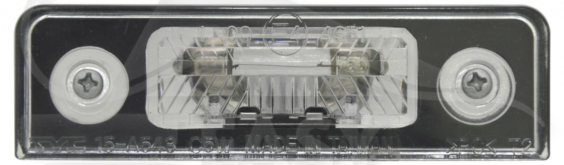 FEU DE PLAQUE AR C5W - Pour SKODA OCTAVIA - SK043 11/08→04/13