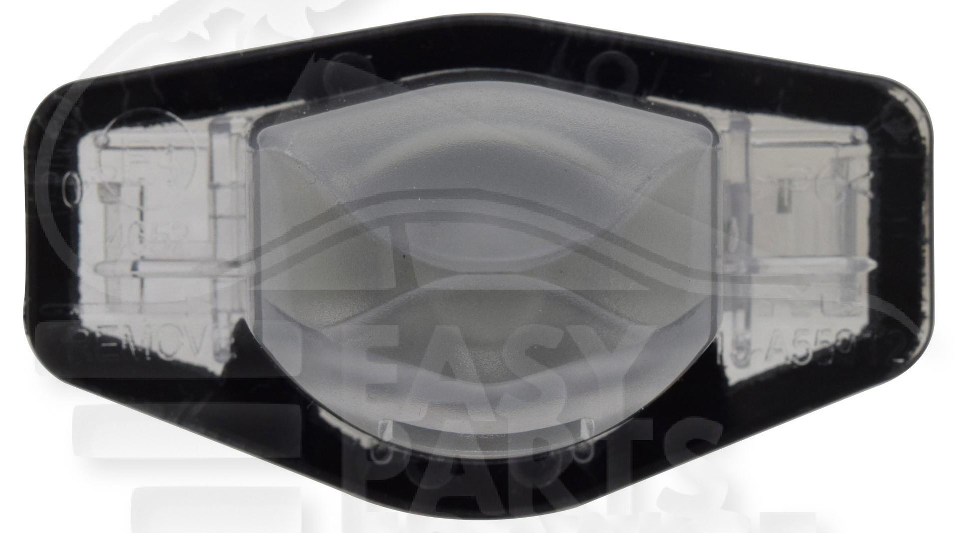FEU DE PLAQUE AR W5W Pour HONDA CR-V - HD084 01/07→12/09