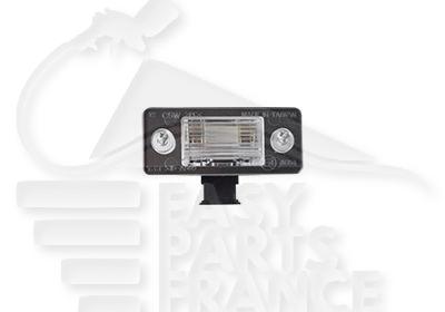 FEU DE PLAQUE AR C5W →05/12 Pour SKODA YETI - SK070 09/09→09/13