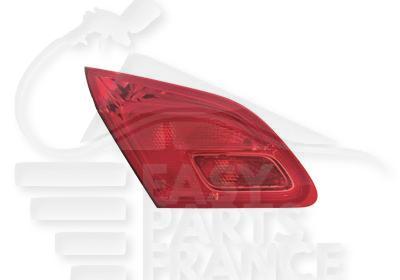 FEU ARG INT ROUGE/ROSE mod 3/5 PTES Pour OPEL ASTRA J - OP037 12/09→08/12