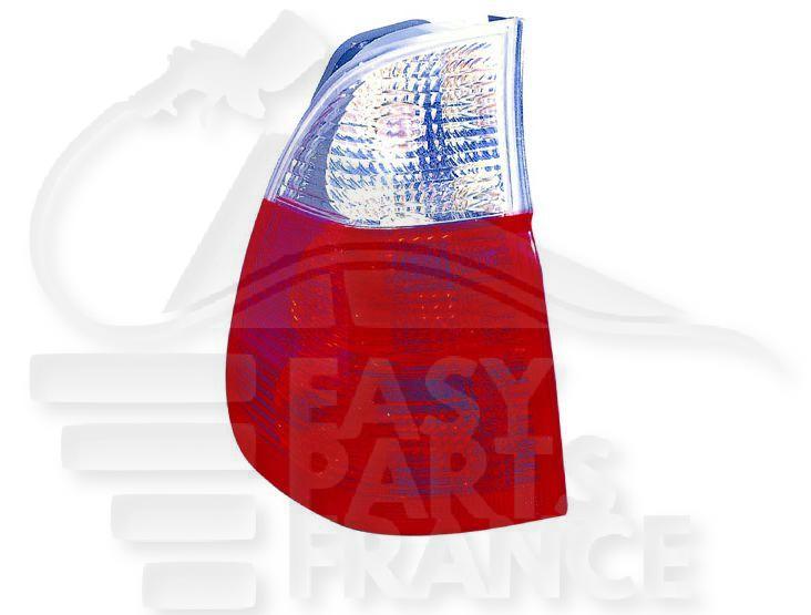 FEU ARG BL/ROUGE Pour BMW X5 E53 - BM161 12/03→02/07