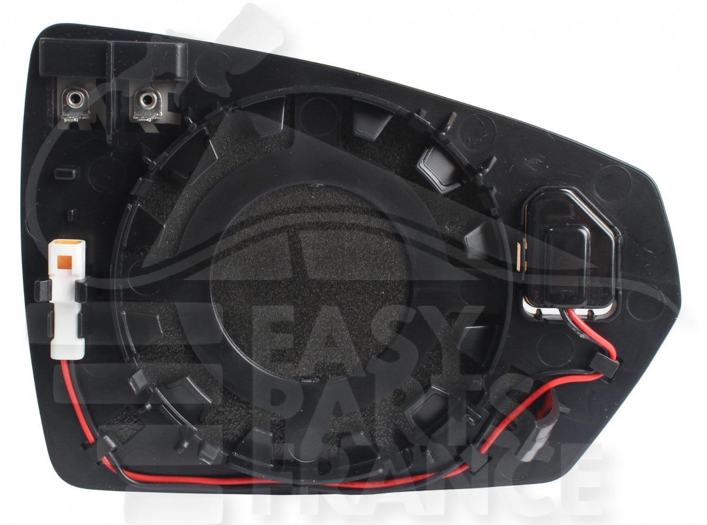 GLACE DE RETRO G +/- CHAUF & BDS Pour AUDI A1 - AD023 10/18→