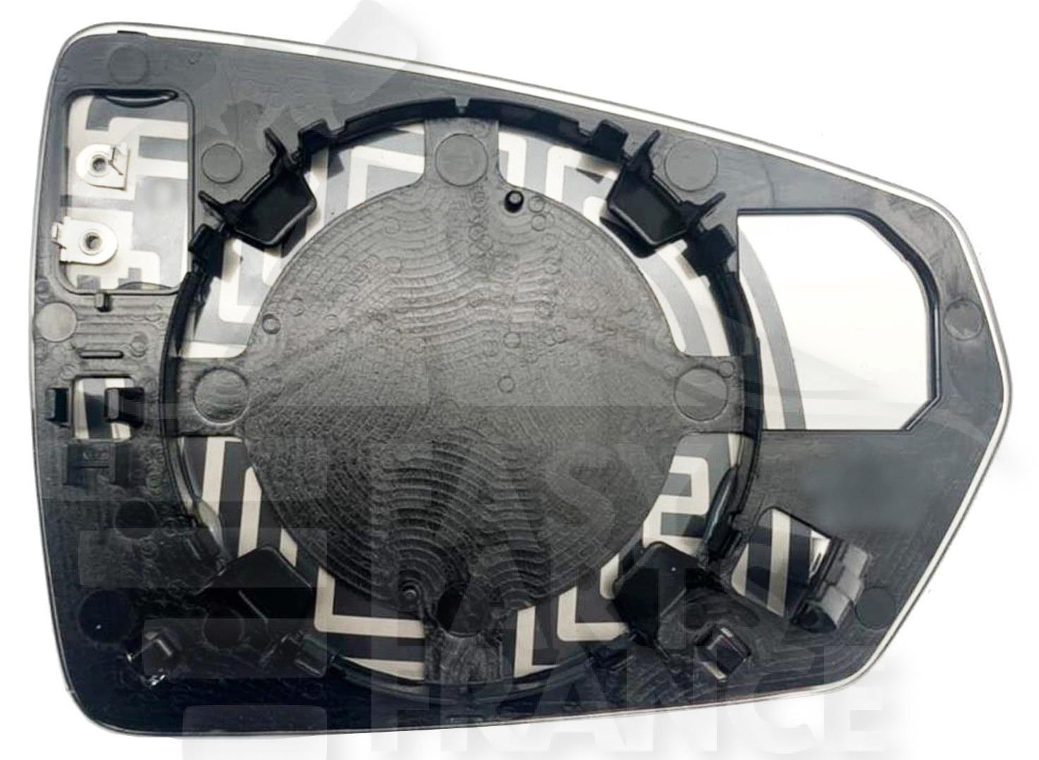 GLACE DE RETRO G +/- CHAUF Pour AUDI A1 S LINE - AD024 10/18→
