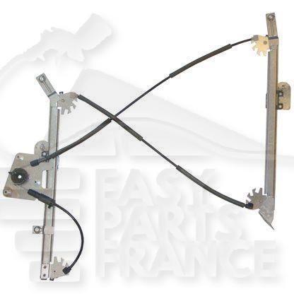 MECANISME DE LEVE VITRE AVD ELECT 2 PTES Pour BMW S1 E87/E81 LCI - BM011 05/07→01/11