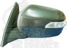 RETRO G MANUEL CHAUF NOIR A/FEU LED Pour MITSUBISHI L200 - MT087 03/10→12/14