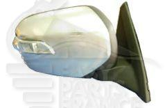 RETRO D MANUEL CHAUF CHROME A/FEU LED Pour MITSUBISHI L200 - MT087 03/10→12/14