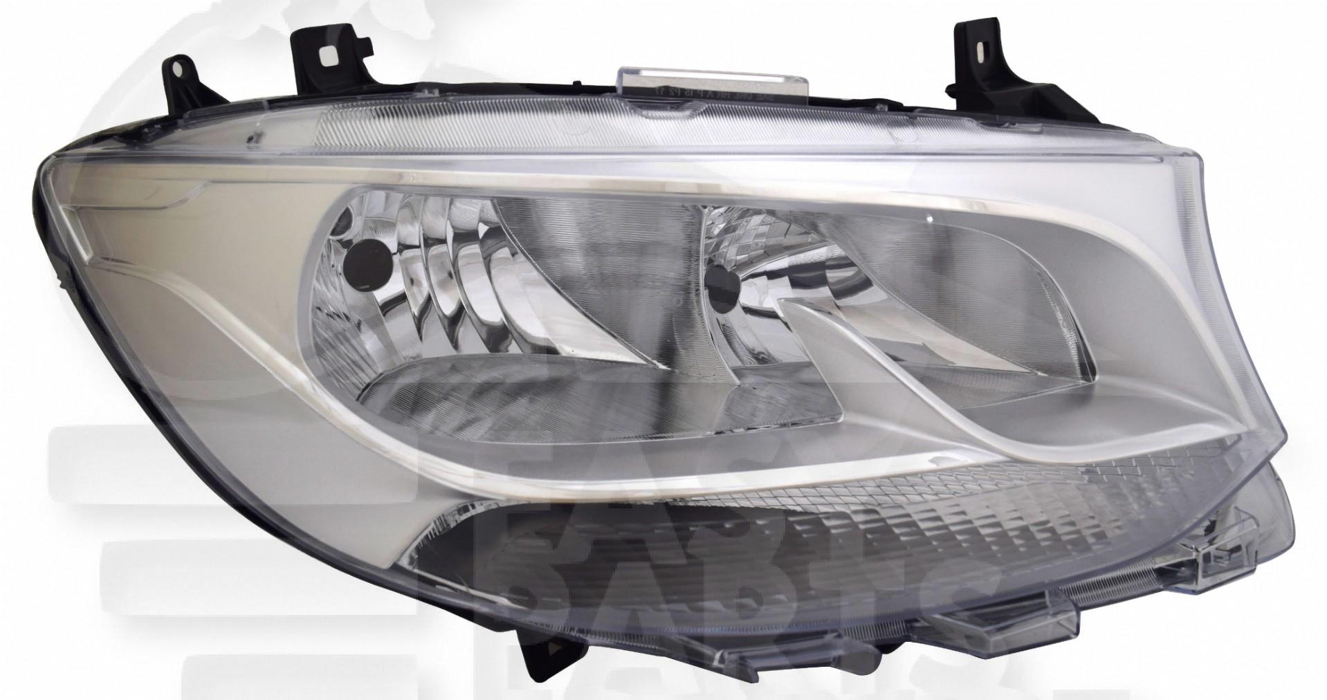 OPT D H7+H15 ELECT A/MOTEUR Pour MERCEDES SPRINTER - ME245 06/18→