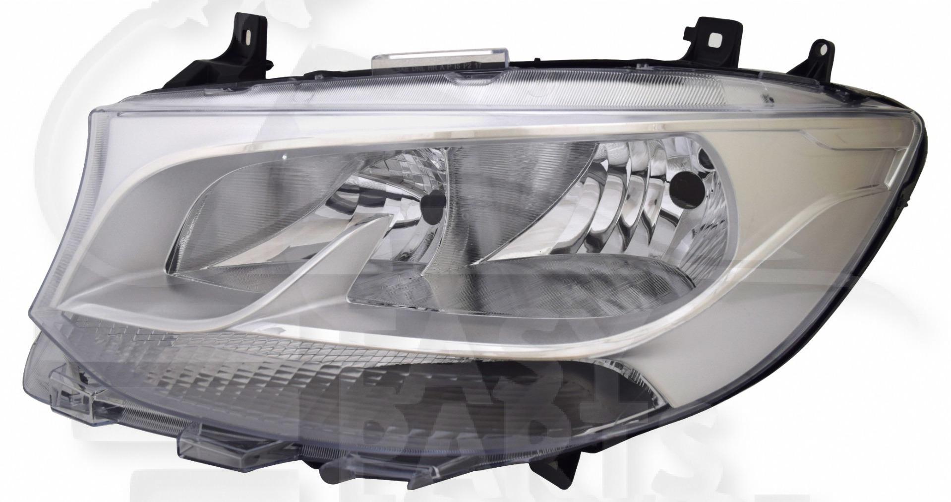 OPT G H7+H15 ELECT A/MOTEUR Pour MERCEDES SPRINTER - ME245 06/18→