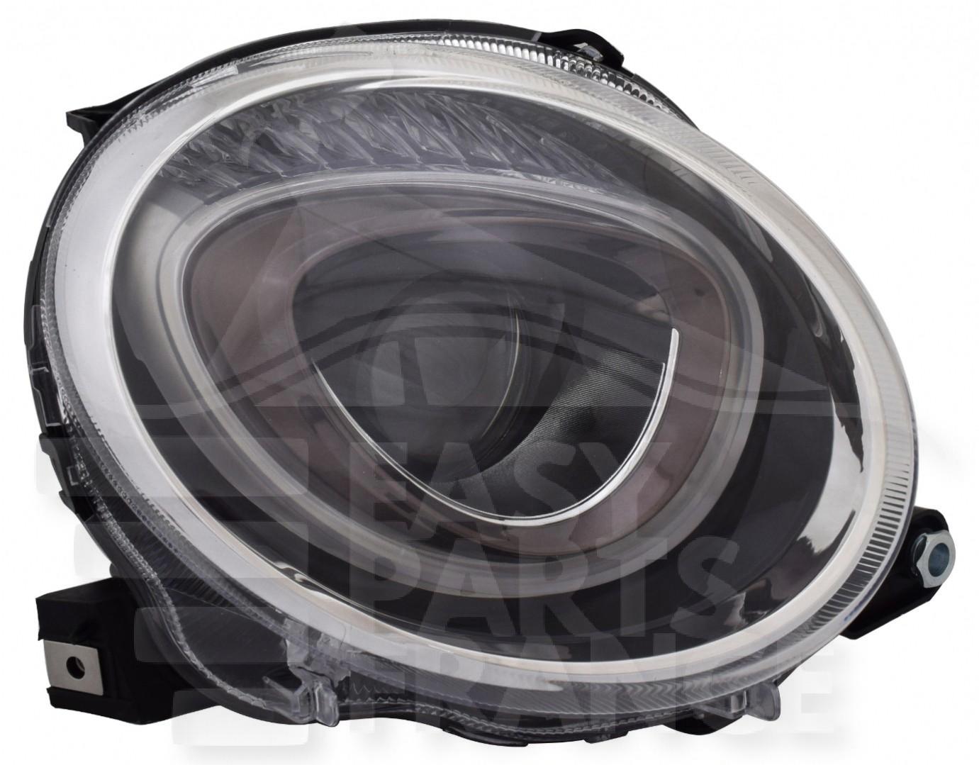 OPT D H7 ELECT A/MOTEUR Pour FIAT 500 - FT012 07/15→