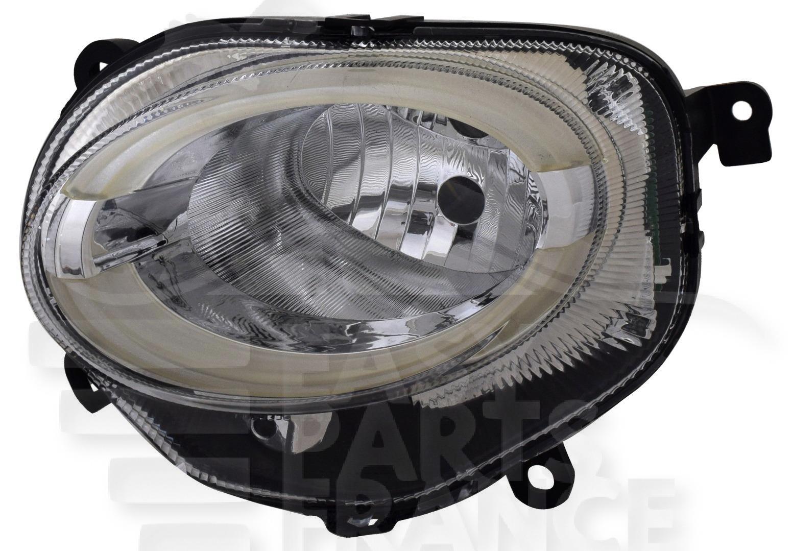 OPT G H7 ELECT A/MOTEUR LED Pour FIAT 500 - FT012 07/15→