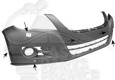 PC AV A PEINDRE A/LAVE PHARE - A/PACKONTROL Pour VOLKSWAGEN TIGUAN - VO170 09/07→04/11