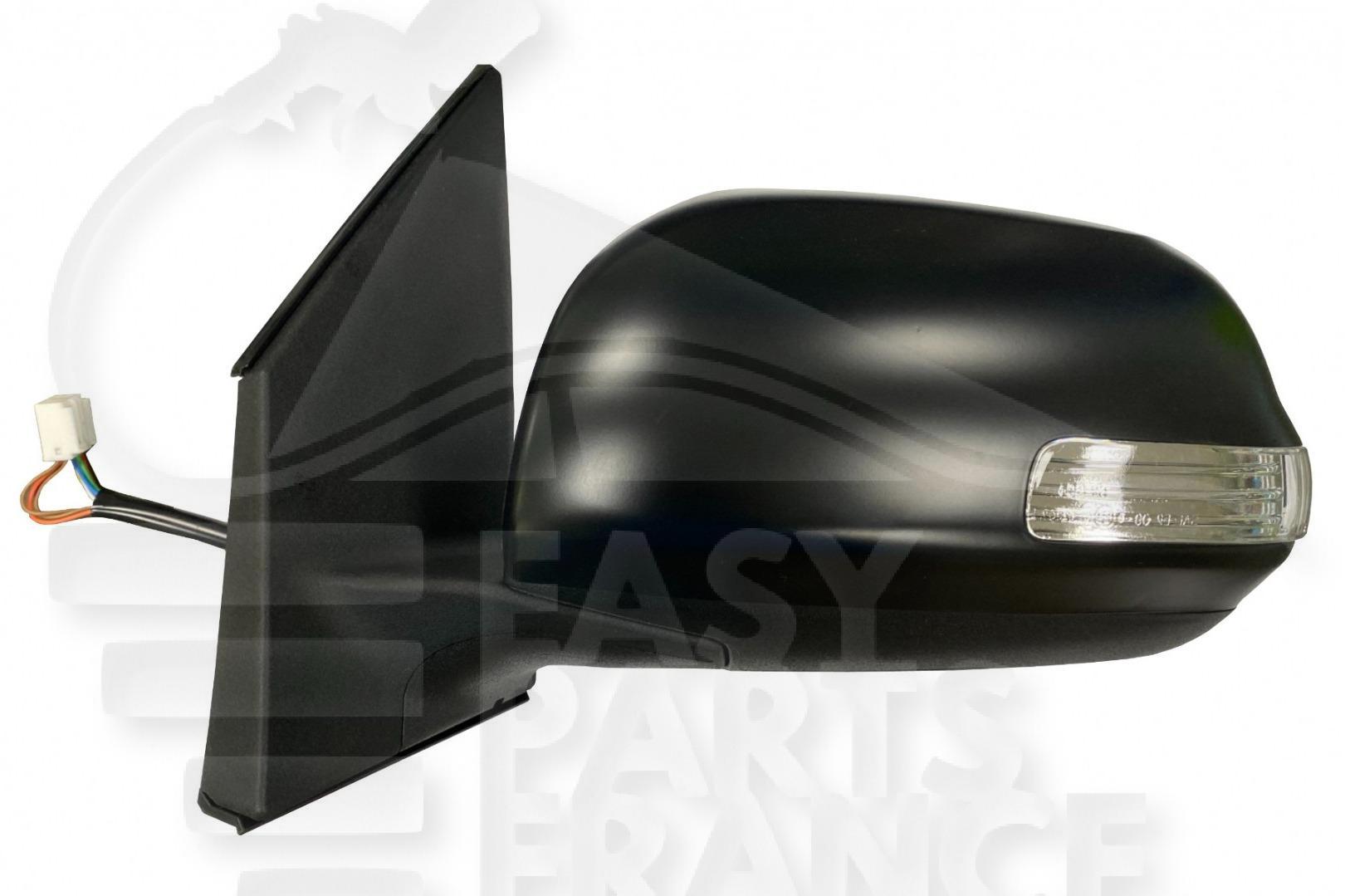RETRO G ELECT CHAUF A PEINDRE A/FEU RAB ELECT Pour TOYOTA RAV 4 - TY196 04/10→03/13