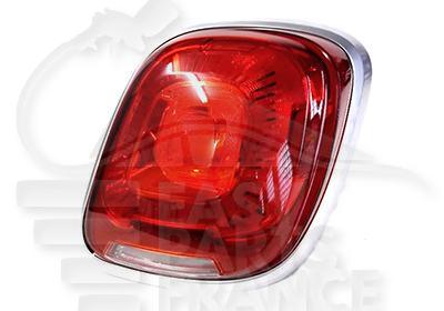 FEU ARD - BORD CHROMEE Pour FIAT 500 X CITY LOOK - FT011 01/15→10/18