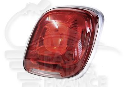 FEU ARD - BORD CHROMEE Pour FIAT 500 X CROSS -TREKKING - FT013 03/15→10/18