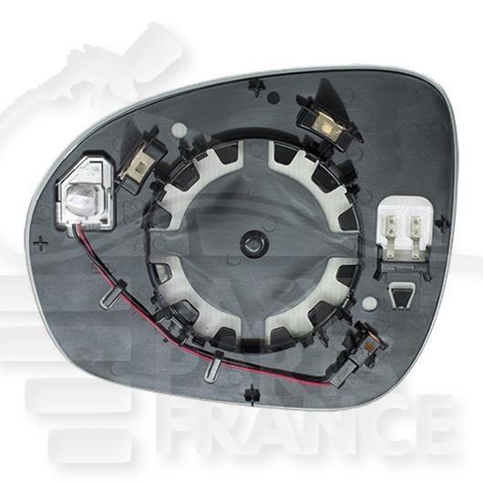 GLACE DE RETRO D CHAUF & BDS Pour FIAT 500 X CITY LOOK - FT011 01/15→10/18