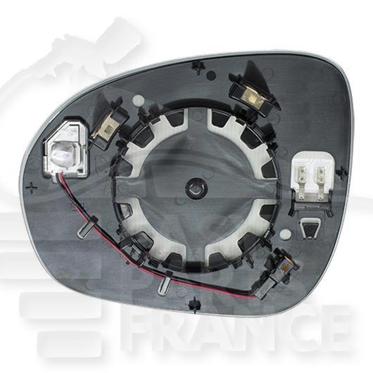 GLACE DE RETRO D CHAUF & BDS Pour FIAT 500 X CITY LOOK - FT011 01/15→10/18