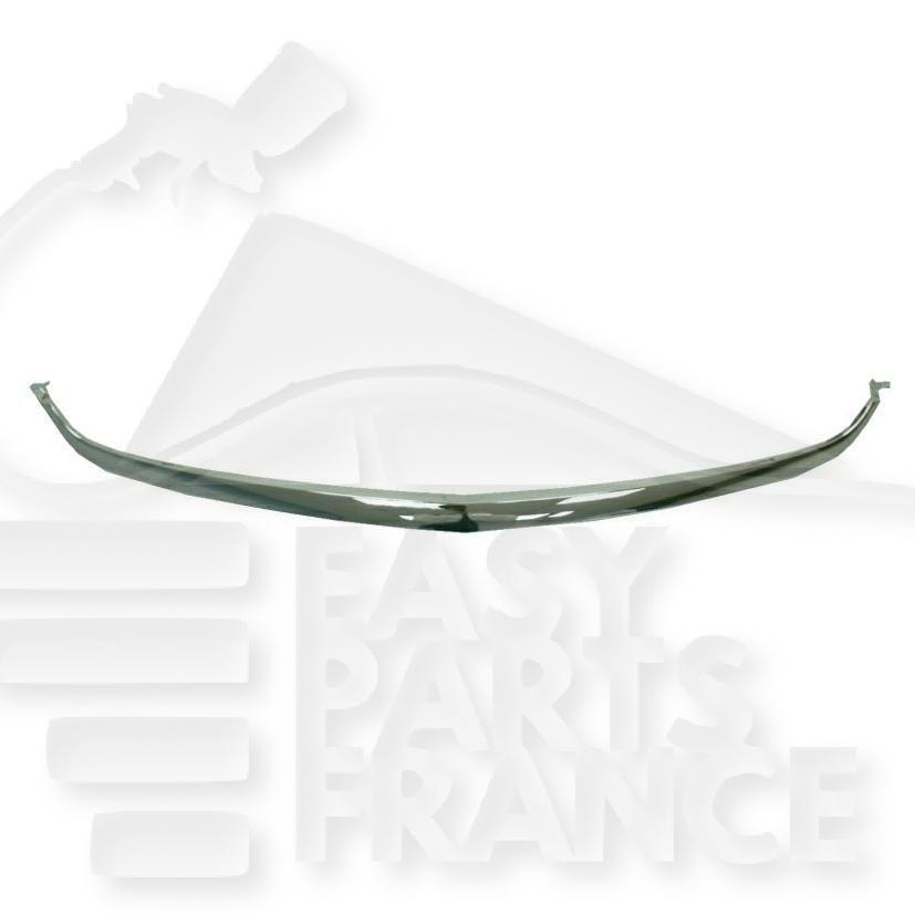 MOULURE DE PC AV CENTRALE CHROMEE sauf SPORT Pour MAZDA 3 - 5 PTES - MZ055 01/09→12/10