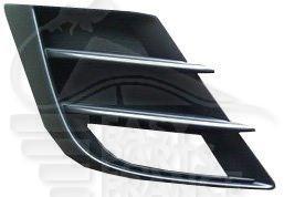 GRILLE DE PC AVD A/EMPL AB NOIRE OUVERTE Pour MAZDA 3 - 5 PTES - MZ055 01/09→12/10