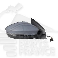 RETRO D CHAUF A PEINDRE RAB ELECT MEMO A/FEU & BDS Pour VOLKSWAGEN T-CROSS - VO260 01/19→03/24