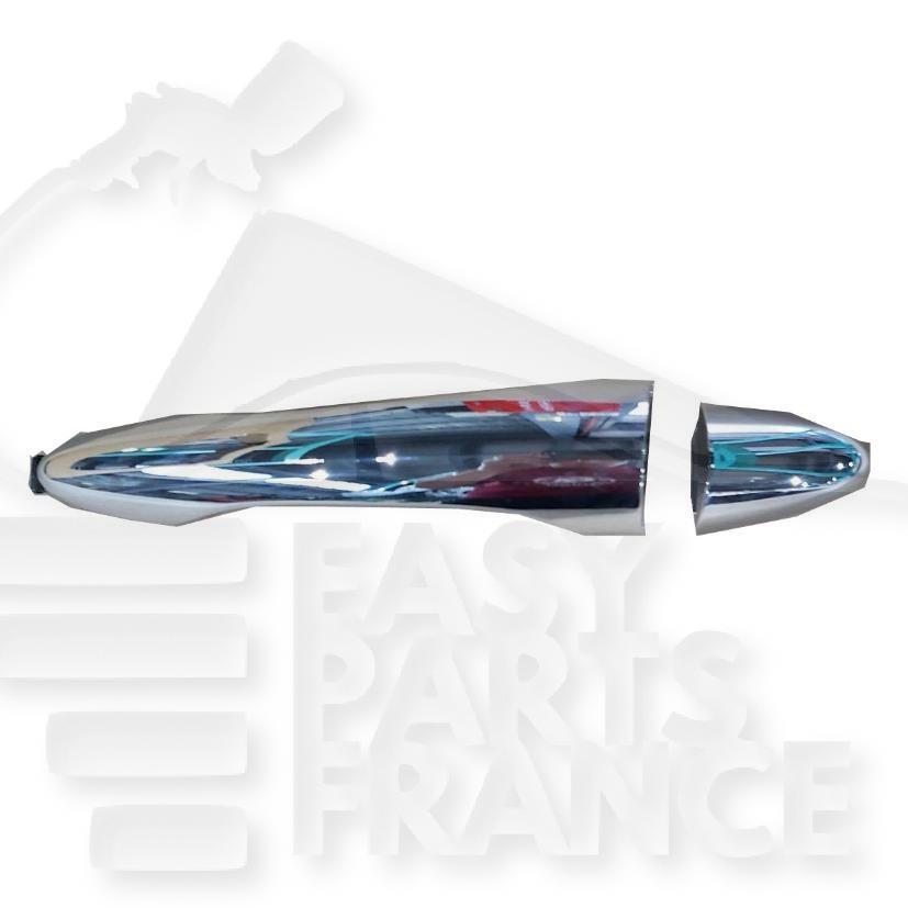 POIGNEE DE PTE AVG CHROMEE S/TROU BARILLET Pour KIA SPORTAGE - KI124 09/10→12/15