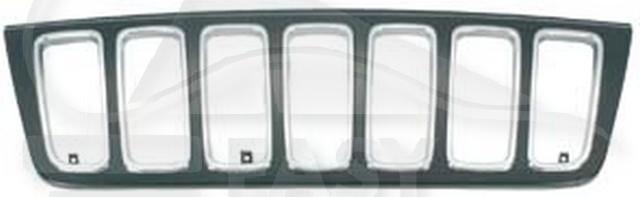 GRILLE DE CALANDRE Pour JEEP GRAND CHEROKEE - JE032 10/01→12/04