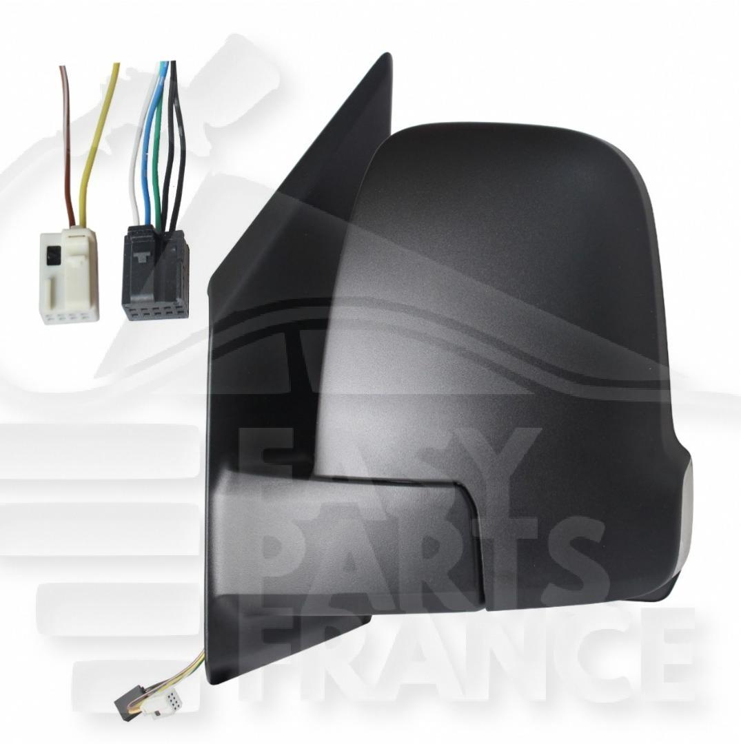 RETRO G ELECT CHAUF NOIR A/FEU BRAS COURT 2 CONNEXIONS Pour MERCEDES SPRINTER - ME245 06/18→