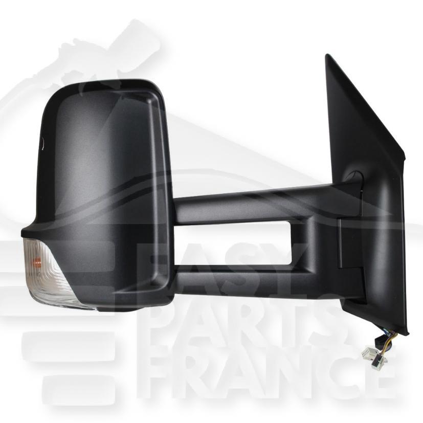 RETRO D ELECT CHAUF NOIR A/FEU BRAS MOYEN LARGEUR 2015 MM → 2300MM PO Pour MERCEDES SPRINTER - ME245 06/18→