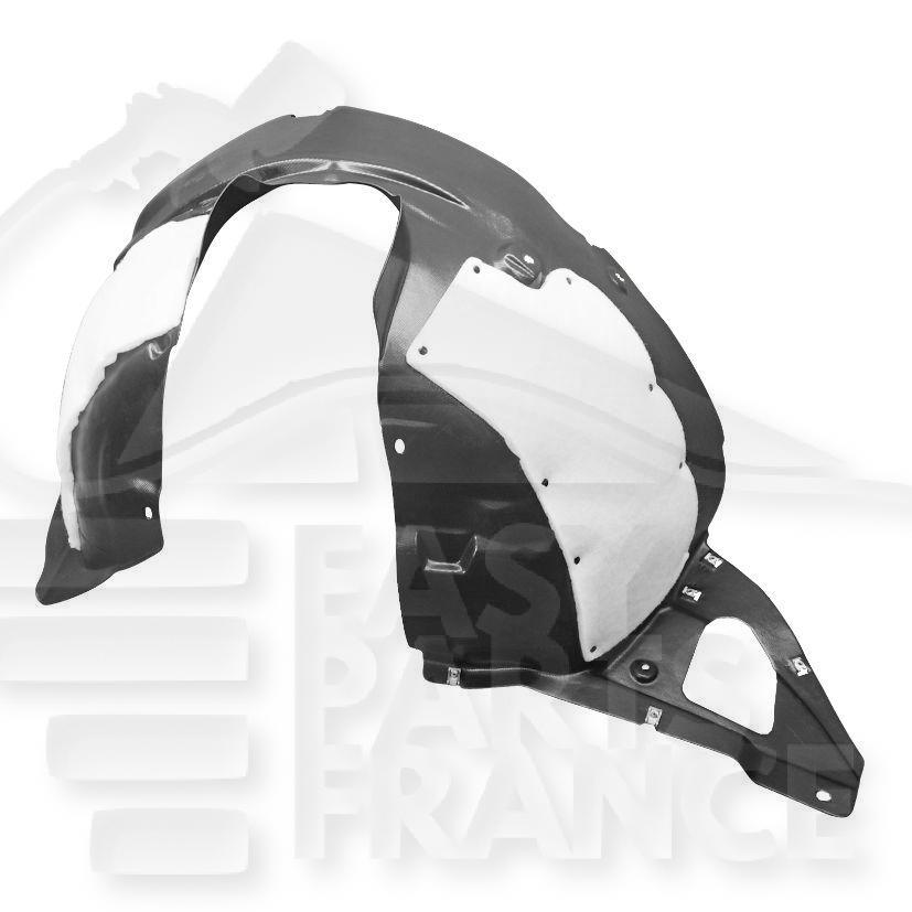PARE- BOUE AILE AVD Pour PEUGEOT 2008 - PG250 04/13→03/16