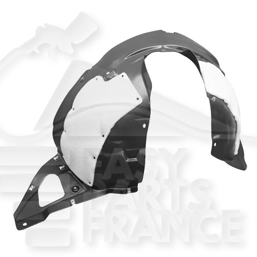 PARE- BOUE AILE AVG Pour PEUGEOT 2008 - PG250 04/13→03/16