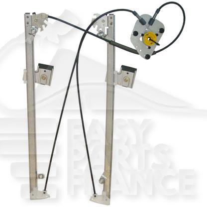 MECANISME DE LEVE VITRE AVG ELECT Pour VOLKSWAGEN TRANSPORTER T5 - VO203 03/03→07/09