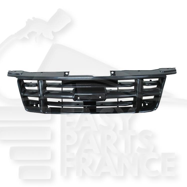 GRILLE DE CALANDRE NOIRE mod 4 WD Pour ISUZU D MAX - IZ011 01/06→