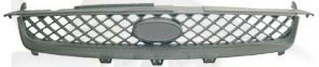 GRILLE DE CALANDRE NOIRE Pour FORD FIESTA - FD035 10/05→10/08