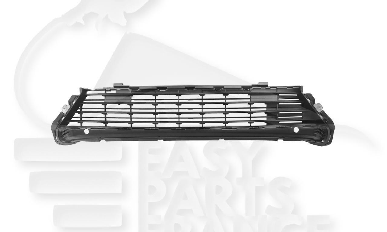 GRILLE DE PC AV CENTRALE NOIRE S/PARK ASSIST Pour OPEL COMBO VAN - OP059 09/18→