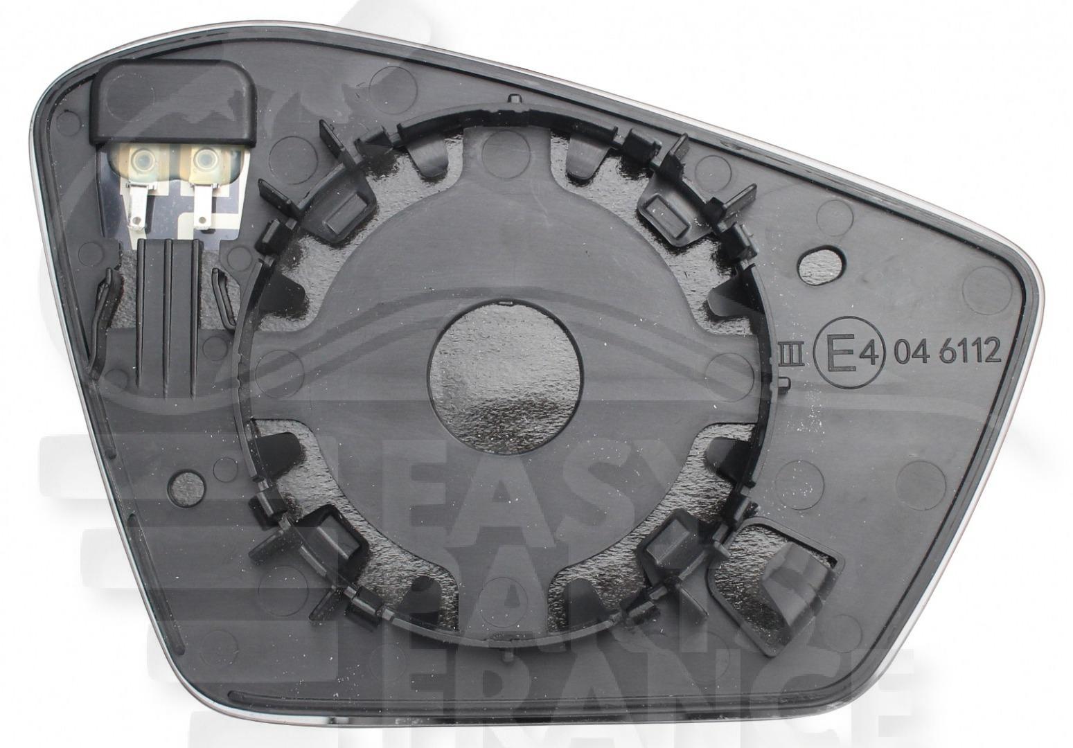 GLACE DE RETRO G CHAUF Pour SKODA KAMIQ - SK110 11/19→