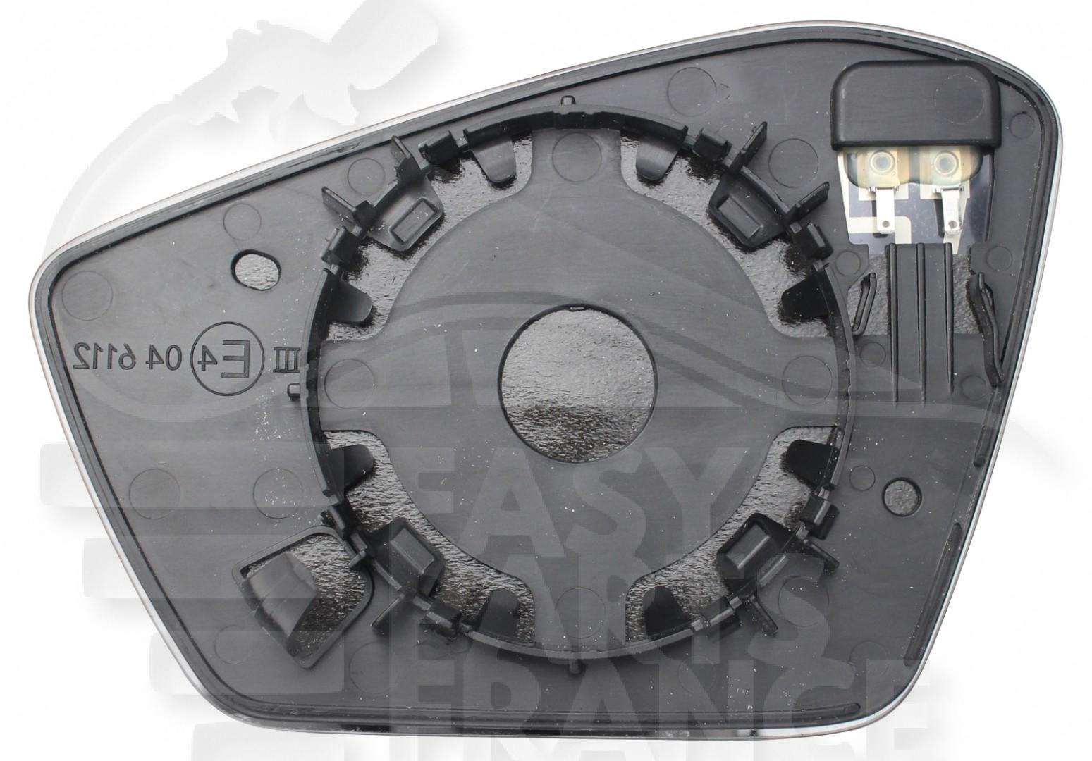 GLACE DE RETRO D CHAUF Pour SKODA SCALA - SK120 05/19→