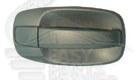 POIGNEE DE PTE EXT AVD NOIRE S/TROU BARILLET Pour NISSAN PRIMASTAR - NS291 02/07→
