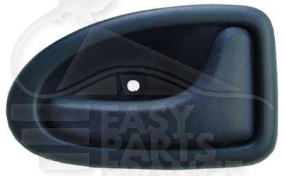POIGNEE DE PTE INT AVD NOIRE Pour RENAULT TRAFIC - RN142 07/01→12/06